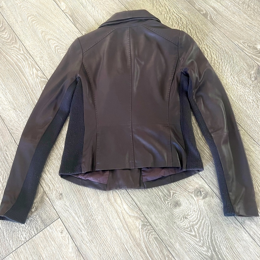 Leather jacket